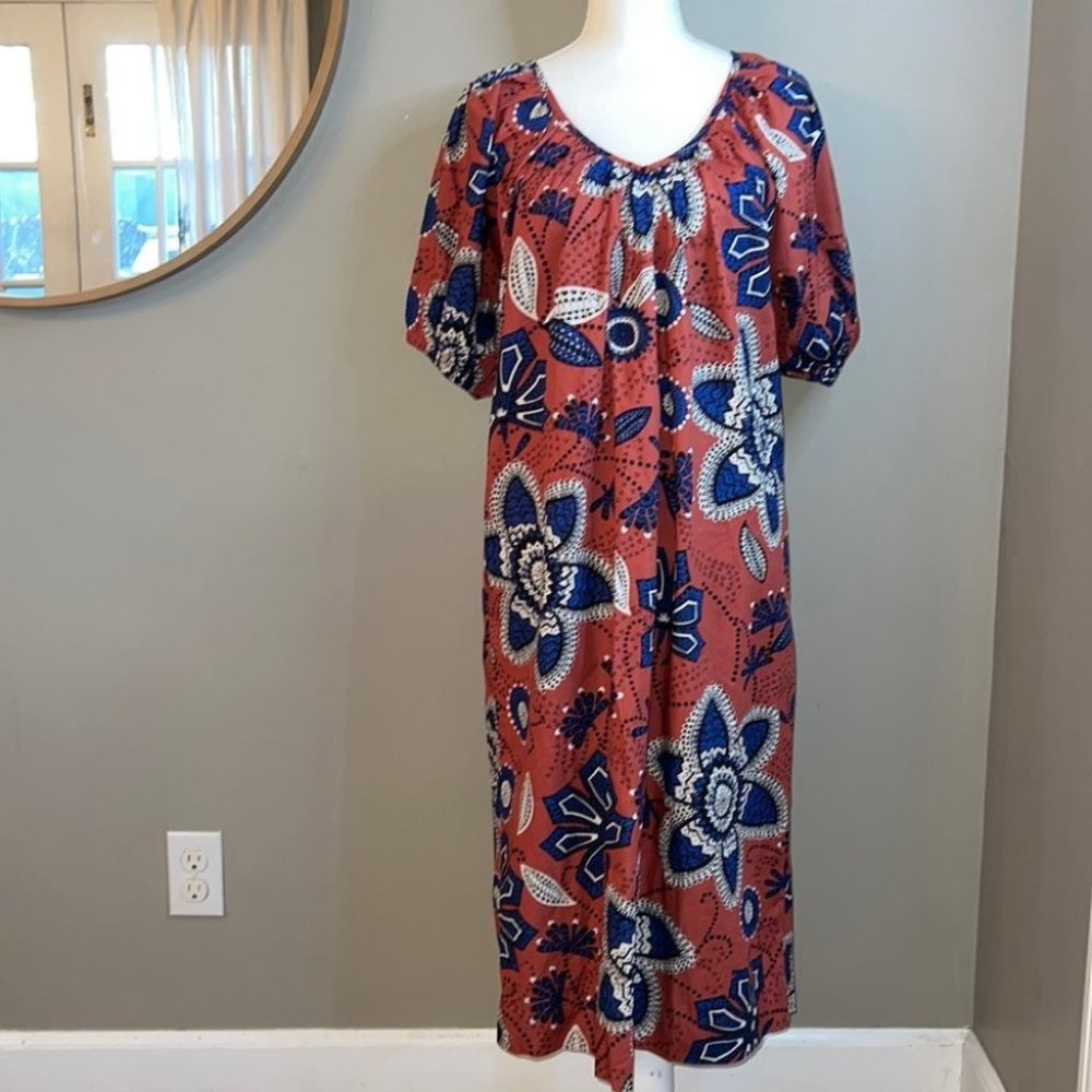 NWT Anthropology Sundry Exploded Floral Dress Size S